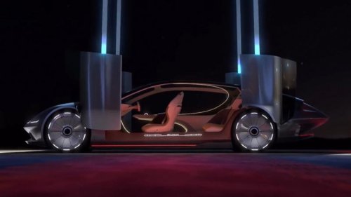 GM, Buick, Photos: GM China's Buick EV concept blends space car design with modern tech