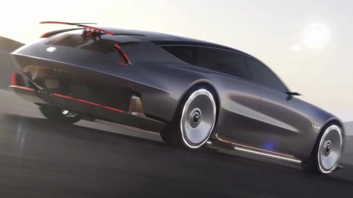 Photos: GM China's Buick EV concept blends space car design with modern tech