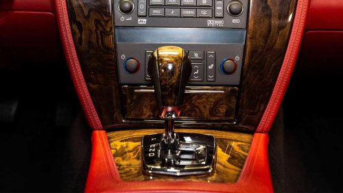 The luxury car with a NASCAR-derived engine