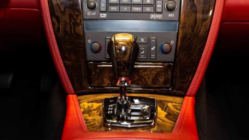 The luxury car with a NASCAR-derived engine