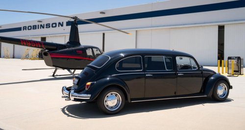 ¿Conoces el Rollswagen? Este Beetle limusina llevó a John Wayne a recoger su primer y único Oscar