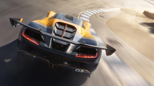 View Photos of the Crazy Corvette CX Concept, Chevy's Sci-Fi Sports Car