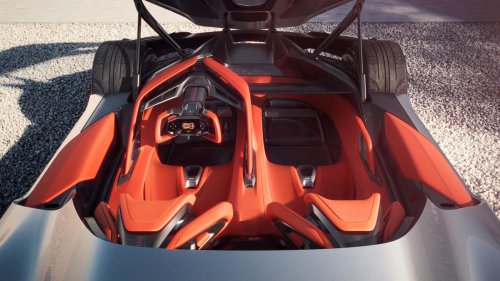 View Photos of the Crazy Corvette CX Concept, Chevy's Sci-Fi Sports Car