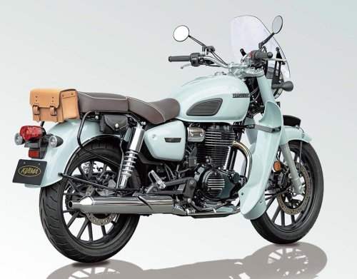 創業67年の老舗キジマが魅せるからよりリアル?! 旧くて新しい！ 昭和感漂うホンダ「GB350」・カワサキ「W230」のカスタム例を見る