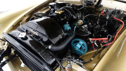 This rare supercharged V8 American coupe was styled to look like a jet fighter