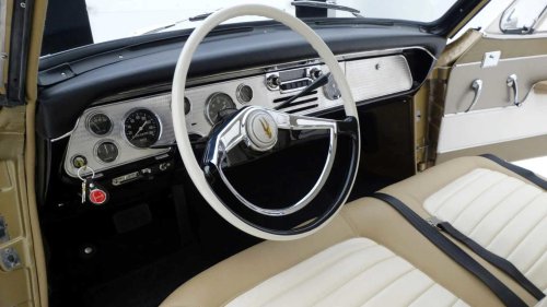 This rare supercharged V8 American coupe was styled to look like a jet fighter