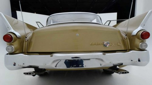 This rare supercharged V8 American coupe was styled to look like a jet fighter