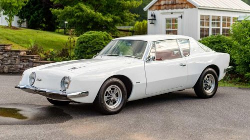 This rare supercharged V8 American coupe was styled to look like a jet fighter