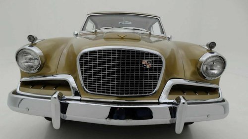 This rare supercharged V8 American coupe was styled to look like a jet fighter