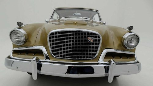 This rare supercharged V8 American coupe was styled to look like a jet fighter