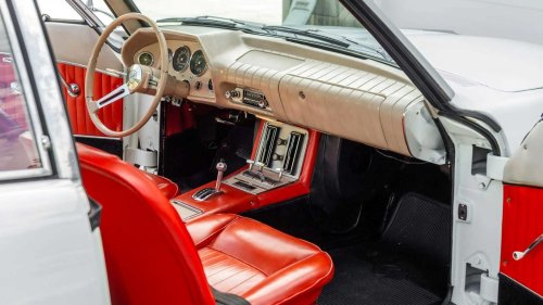 This rare supercharged V8 American coupe was styled to look like a jet fighter