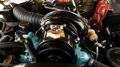 This rare supercharged V8 American coupe was styled to look like a jet fighter