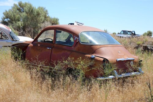 The most interesting European cars we’ve ever spotted in American junkyards