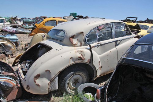 The most interesting European cars we’ve ever spotted in American junkyards
