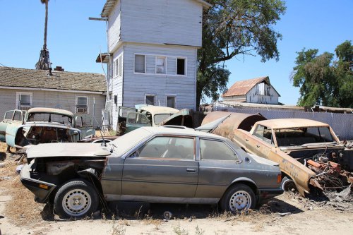 The most interesting European cars we’ve ever spotted in American junkyards
