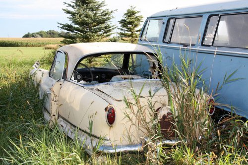 The most interesting European cars we’ve ever spotted in American junkyards