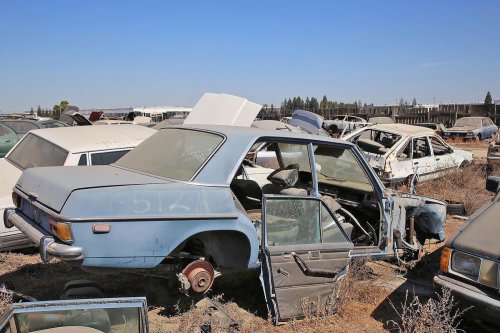 The most interesting European cars we’ve ever spotted in American junkyards
