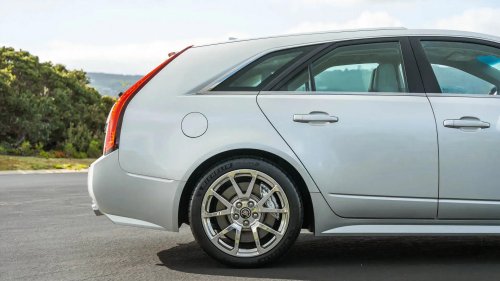 Cadillac, The Cadillac CTS-V is a Corvette ZR1-powered sleeper wagon