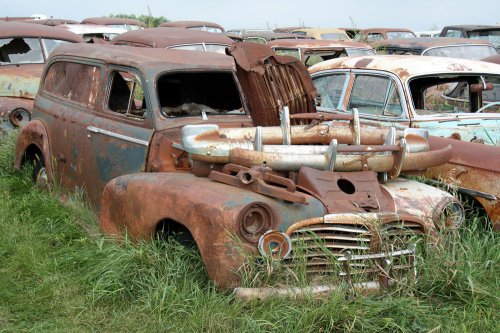 Junkyard gems from Oakleaf Old Cars, South Dakota