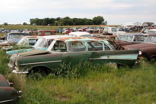 Junkyard gems from Oakleaf Old Cars, South Dakota