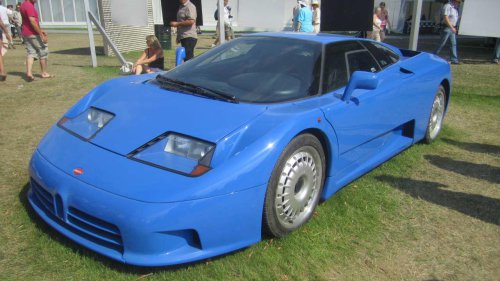 The 1991 Bugatti EB110 delivered cutting-edge engineering for its time