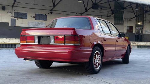 The fastest sedan on sale in the USA in 1991 was a Dodge