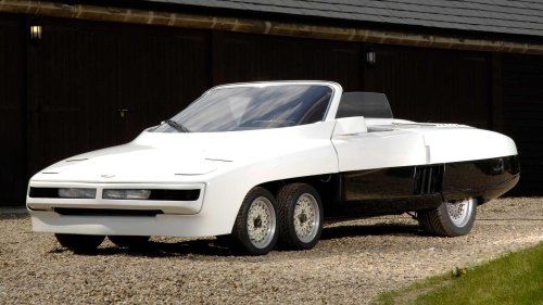 SuperCar, Cadillac, This Forgotten Supercar Had 6 Wheels And Cadillac's Biggest V8 Ever