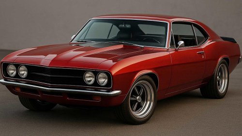 AI-Designed 1960s Muscle Car: ChatGPT’s Best-Looking Concept