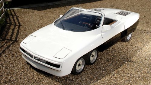SuperCar, Cadillac, This Forgotten Supercar Had 6 Wheels And Cadillac's Biggest V8 Ever