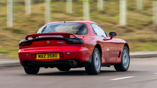 The drop-top RX-7 was ultimately made redundant when the Miata came along