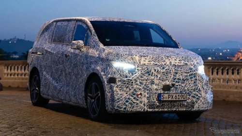 レクサス『LM』対抗！これがメルセデスベンツ最高級ミニバン、『Vクラス』後継の最終デザインだ