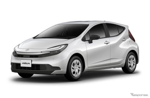 トヨタ『アクア』がプリウス顔に大変身！ 一部改良モデルが発売、248万6000円から