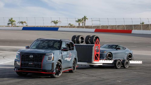 Japan's oddball answer to the Dodge Durango Hellcat