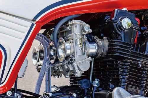 安田商会 CB750F インテグラ（ホンダ CB750F インテグラ）10年前に17インチ化して乗り続けてきた上で新しい試みも【Heritage&amp;Legends】