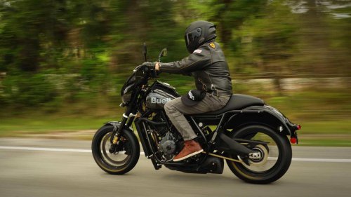 The motorcycle that looks calm but rides wild