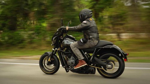 The motorcycle that looks calm but rides wild