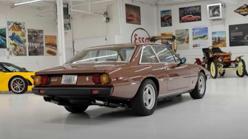 Ferrari | Leno Drives The Ferrari 400I ,The Most American Ferrari That You've Never Seen