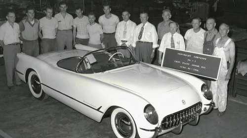 This straight six powered the first Chevy Corvettes, not a V8