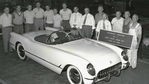 Chevy, This straight six powered the first Chevy Corvettes, not a V8