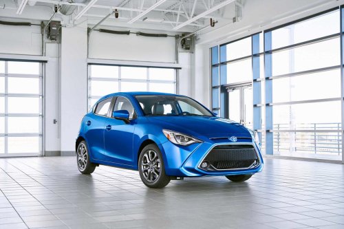 Toyota, Toyota Yaris, Hatchback, Mazda, The 2020 Toyota Yaris hatchback was a one-year model with Mazda bones