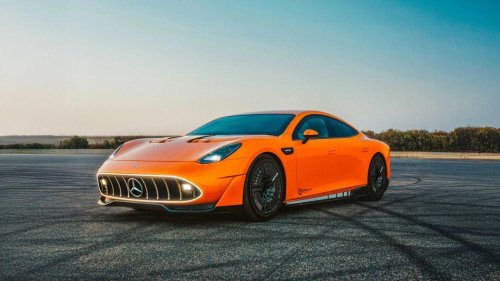 Mercedes-AMG's first electric performance car undergoes active track testing