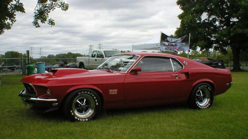 The 1969 Ford Boss 429 Mustang was built for NASCAR but changed street performance