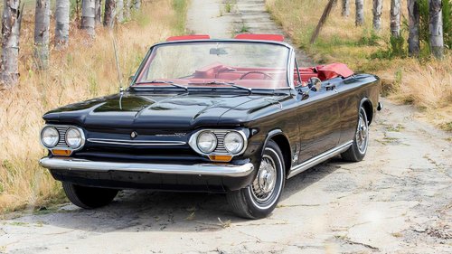 Chevrolet, The Chevrolet Corvair Monza Spyder Was The First Turbocharged Flat-Six Sports Car