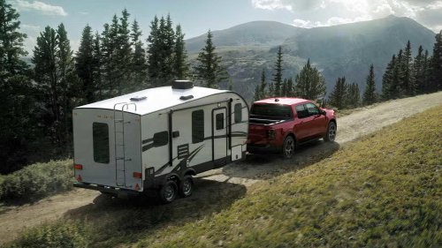 The $29K hybrid truck that tows a Polaris RZR like a Cummins diesel