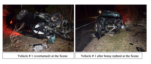 Tesla, Tesla claims ‘drunk driver’ caused crash that killed four and not a self-driving fail