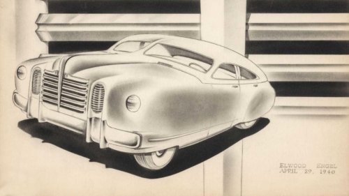 GM, Collection Of GM Design Sketches From 1940 Discovered In A Barn