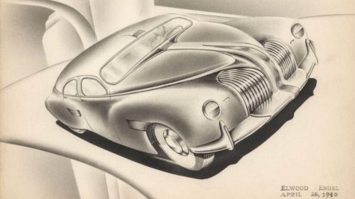 Collection Of GM Design Sketches From 1940 Discovered In A Barn