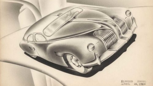 GM, Collection Of GM Design Sketches From 1940 Discovered In A Barn
