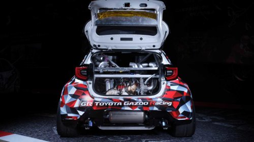 Tuned GR Yaris engine blew up so bad it punched two holes in the block