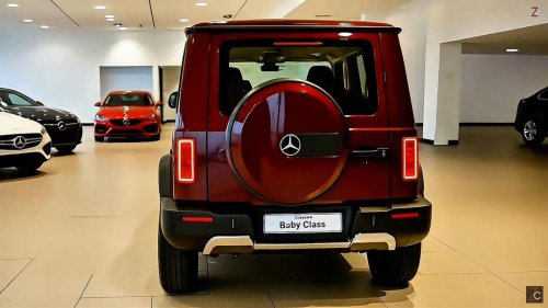 【スクープ】メルセデス新型「ミニG」を初キャッチ！価格はGクラスより大幅ダウン、電動化で新市場狙う